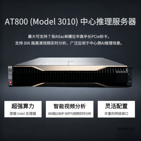 AT800 ( Model 3010)中心推理服務器